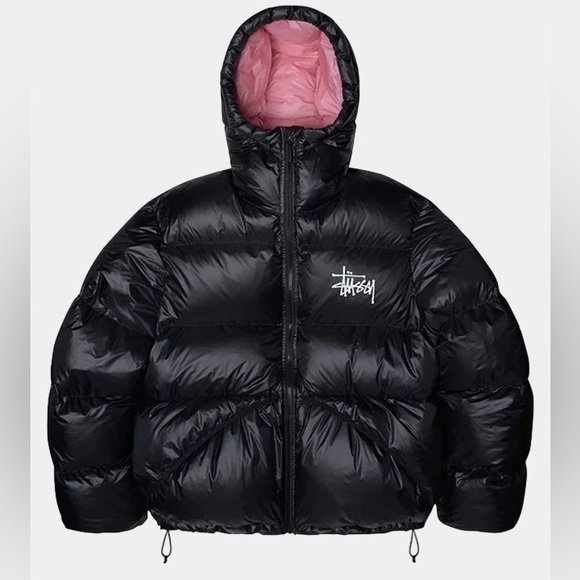 STUSSY PUFFER JACKET - Picture 1 of 4